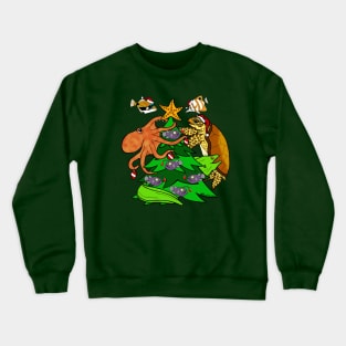 Christmas Tree Reef Crewneck Sweatshirt